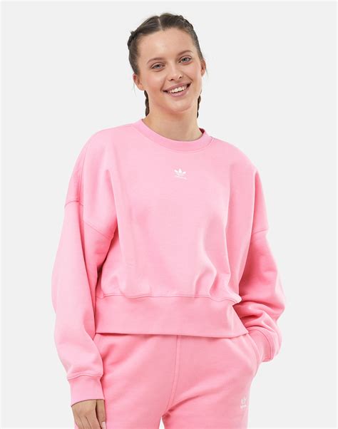 pink adidas sweatshirt